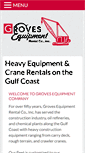 Mobile Screenshot of grovesequipment.com